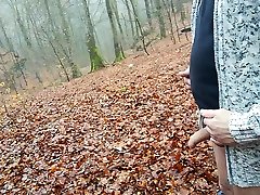 a xxx samil girs move morning walk in the woods