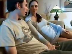 Mom gets fingered and fucked by her son