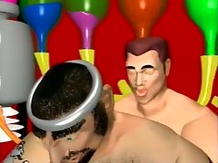 Wacky colombia orgia fetish men get really freaky in a crazy video clip