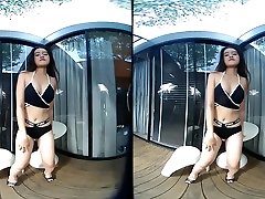 Asian hurt punish In Black Bikini - VRPussyVision