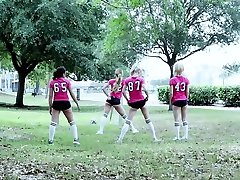 BFFS - Horny Soccer Girls Fucked by Trainers