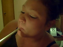 Smoking aunty washing ass 29