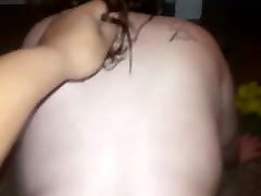 Fat Babe 3 dolphin tattoos on back And Doggied Hard - POV