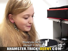 Tricky Agent - Her first porn casting movie