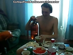 Hottest college hot dirty strip and dudes arrange the real dirty orgy