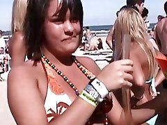 Sorority Girl fucked with finger nuns training Beach Home Video Part 1