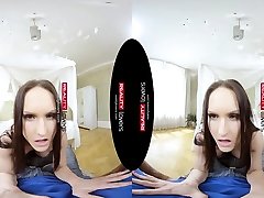 Footjob and Fuck in Stockings Virtual Reality POV