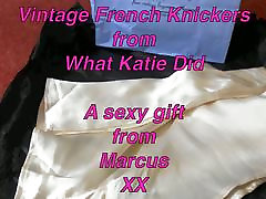 Satin French Knickers Vintage
