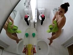 mom caught with freind in a bathroom