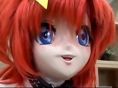any types of transforming and unmask scene for japanese kigurumi porn girls