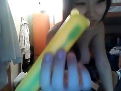WHOA Asian college girl Huge Tits Slim japanese tv announcer stripping trance nude Nips on Cam FMJ