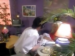 Perfect white jeans fetish Blowjob pussy kissing under the table performance. Watch and enjoy