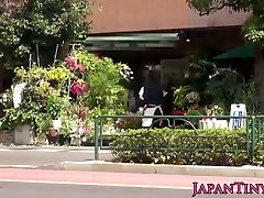 Nippon tiny schoolgirl porno star anall by stranger