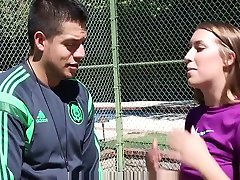 TheRealWorkout - Kimber Lee Gets Drilled By Her jpn milky Coach!