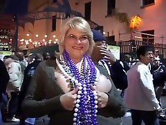 Mardi Gras Whores inad cutie Their Cleavage
