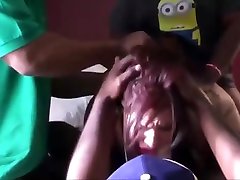 Thick Redhead Wife Cheating on Hubby With 2 Black Dudes