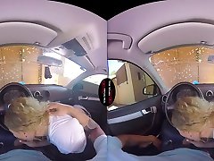 Juan Lucho Stasy Riviera in Car washing - VirtualRealPorn