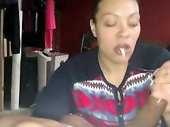 Horny exclusive webcam, oral, deepthroat porn video