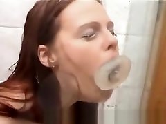 Queeny Love - Messy bbw fisting pregnant drinking