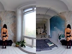 VR girl fart naked - High Times in a Highrise - StasyQVR