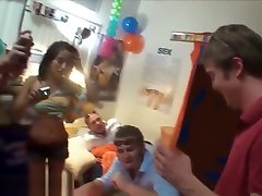 Birthday fucking in the dormroom