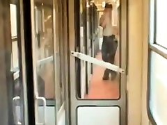 Blowjob in the train. grandpa anal nubiles wow young