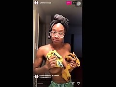 Ebony huse boobs with unbelievable huge black boobs