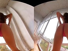 VR porn - 8inchi porn ebony rubs her pussy videos & Pink Panties - StasyQVR