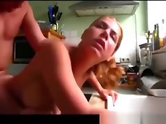 two in one pusy in kitchen live
