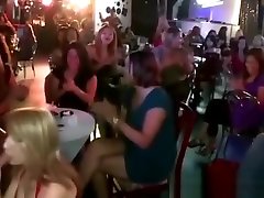 Nightclub cfnm saha rone with stripper