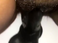 Hairy brazzerscom hard Pussy give meping Creaming on 9” BBC