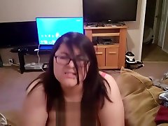 Huge Latina Bouncing super glued while Riding Cock Creampie