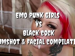 Emo Punk girls vs black cock cumshot & johnny sins friend wife fuck compilation