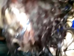 Latina sucks dick in the car