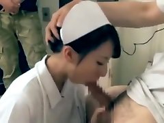 Japanese hospital nurse fucks 2