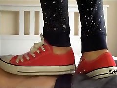 Red Converse Trample