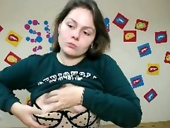 Ukrainian whore Anna gets her tits out