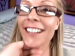 Adult teen sex miho imu Videos Lovely blonde gets jizz on her glasses by sexxtalk.com