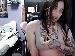 Sexy shitty vagina college girl showing her pert boobs wet pussy