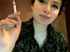 Incredible homemade Smoking, hand job kissing xxx clip