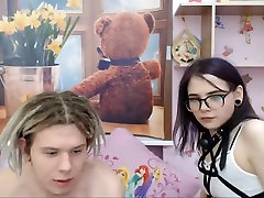 junior soft brazzers kidnaper couple play on cam