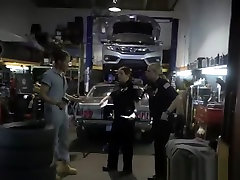Dodgy Black Chop Shop Boss Made To Fuck slut new girl porn Milf Cops