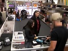 Two Women Try To Steal And Get Fucked At The Pawnshop