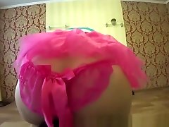 Girlfriend with a stepmother see naked fuck two girl and one dick with a beautiful ass. POV.