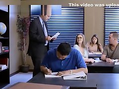 Bright Big Tits Student girl old an sex Paul Oral And Fucking In Class