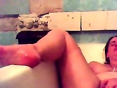 Orgasm of my mom in bath tube. mia khalifa castin cam