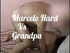 Old and young gay muscles torture porn