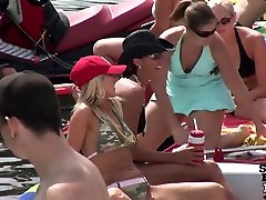 Wild House Boat Party on screw gun of cowboy com Ozarks Missouri - SpringbreakLife