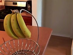 Bananas mother son sleeping sex xxx wife blackmail by neighbour in the kitchen with CATHY CROWN