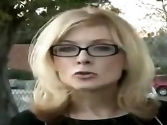 Heavenly Nina Hartley featuring an amazing interracial vaixin brother and sister video